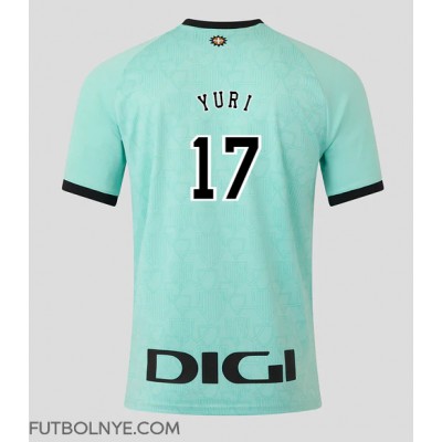 Camiseta Athletic Bilbao Yuri Berchiche #17 Tercera Equipación 2025-26 manga corta Camiseta Athletic Bilbao Yuri Berchiche #17 Tercera Equipación 2025-26 manga corta